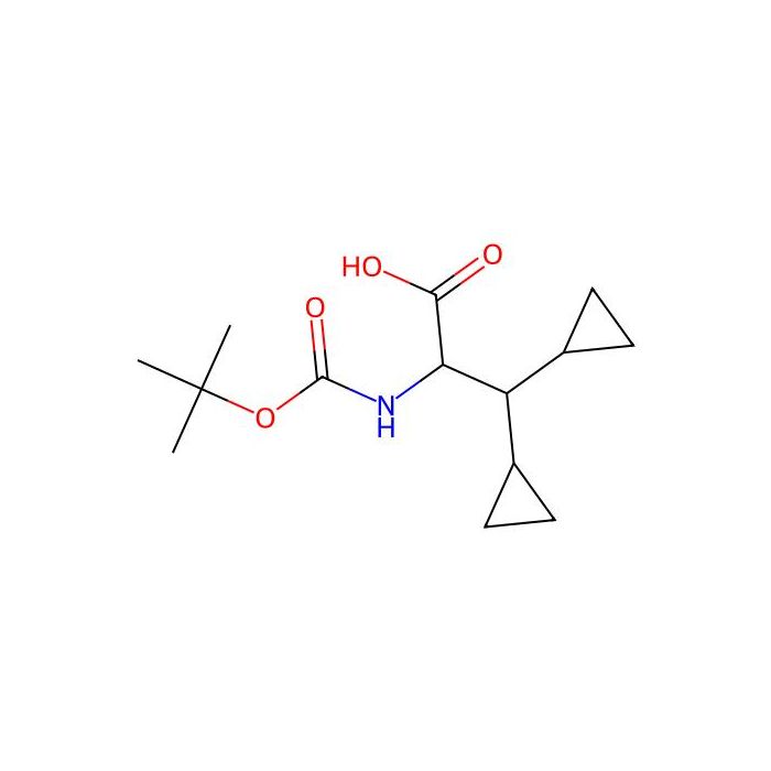 2-(tert-butoxycarbonylamino)-3,3-dicyclopropyl-propanoic acid - ≥97% CAS No(2272861-72-8) by Aladdin Scientific