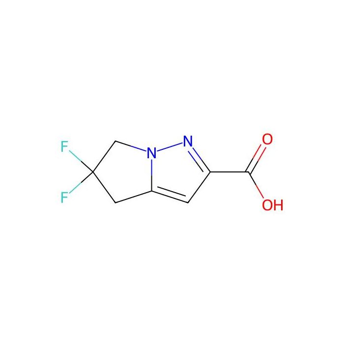 5,5-difluoro-4,6-dihydropyrrolo[1,2-b]pyrazole-2-carboxylic acid - ≥97% CAS No(2247106-89-2) by Aladdin Scientific