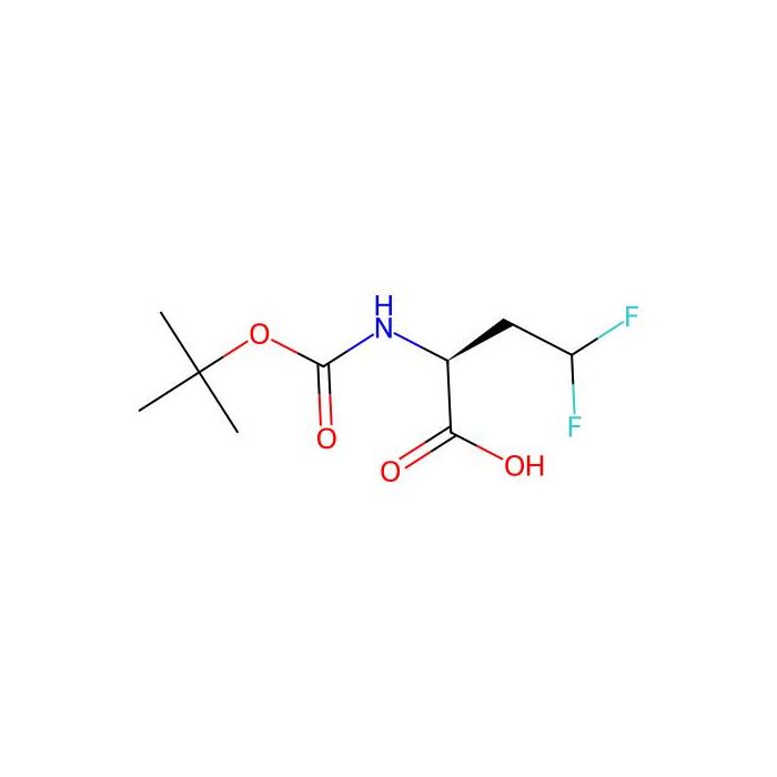 (2S)-2-(tert-butoxycarbonylamino)-4,4-difluoro-butanoic acid - ≥97% CAS No(467442-20-2) by Aladdin Scientific