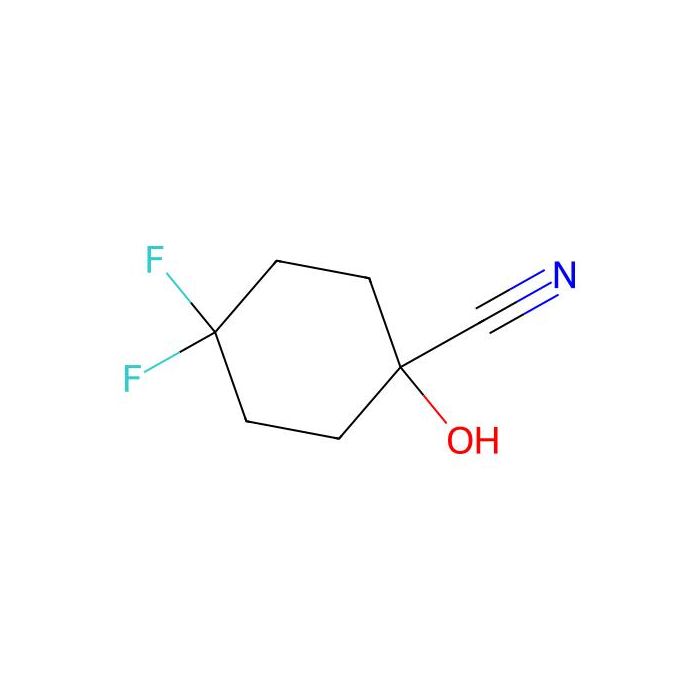4,4-difluoro-1-hydroxy-cyclohexanecarbonitrile - ≥97% CAS No(1150617-90-5) by Aladdin Scientific