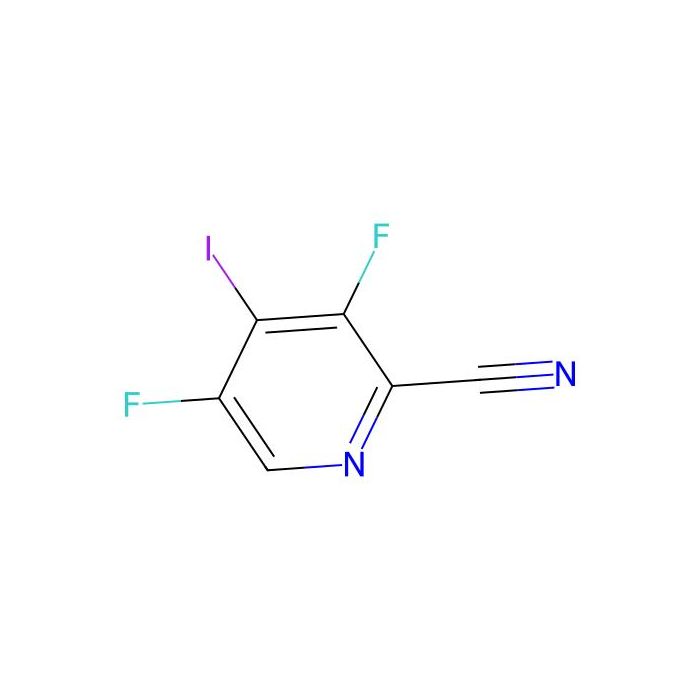 3,5-difluoro-4-iodo-pyridine-2-carbonitrile - ≥97% CAS No(1350648-40-6) by Aladdin Scientific