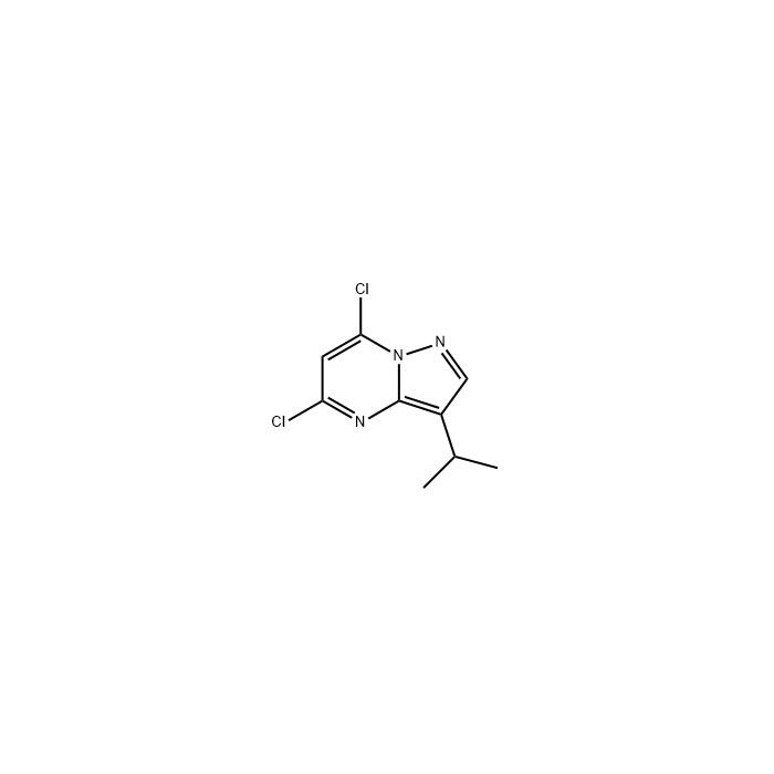 5,7-Dichloro-3-isopropylpyrazolo[1,5-a]pyrimidine - ≥97% CAS No(771510-32-8) by Aladdin Scientific