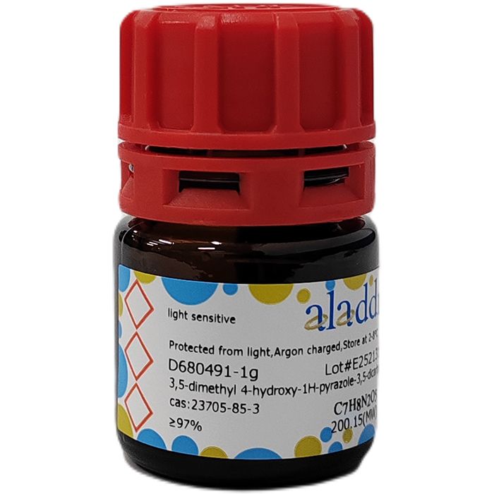 3,5-dimethyl 4-hydroxy-1H-pyrazole-3,5-dicarboxylate - ≥97% CAS No(23705-85-3) by Aladdin Scientific