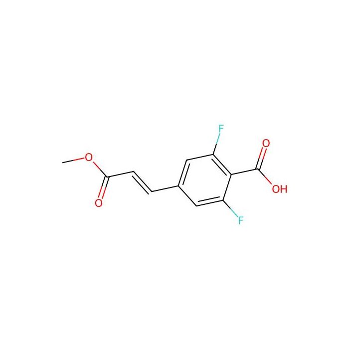 2,6-difluoro-4-[(E)-3-methoxy-3-oxo-prop-1-enyl]benzoic acid - ≥97% CAS No(2387607-47-6) by Aladdin Scientific