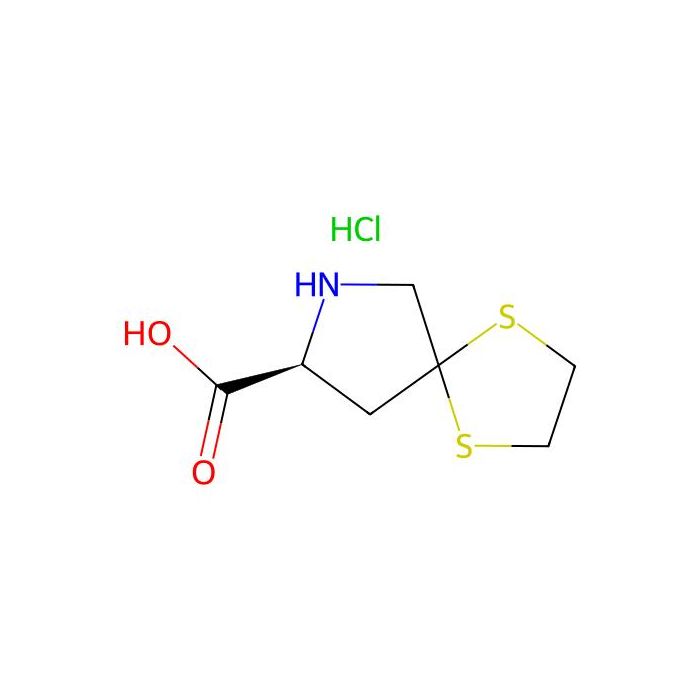 (8S)-1,4-dithia-7-azaspiro[4.4]nonane-8-carboxylic acid;hydrochloride - ≥97% CAS No(83552-41-4) by Aladdin Scientific