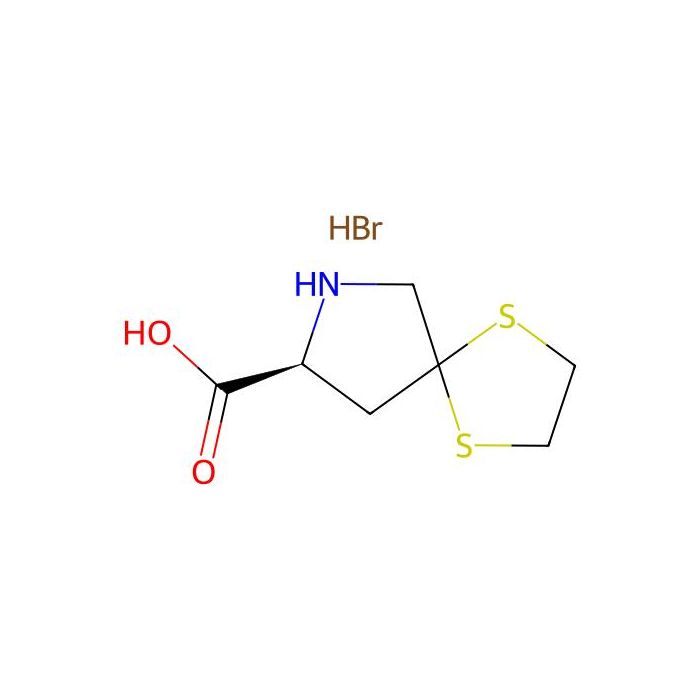 (8S)-1,4-dithia-7-azaspiro[4.4]nonane-8-carboxylic acid;hydrobromide - ≥97% CAS No(75776-79-3) by Aladdin Scientific