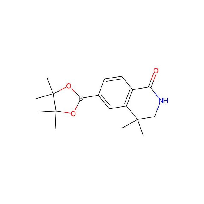 4,4-dimethyl-6-(4,4,5,5-tetramethyl-1,3,2-dioxaborolan-2-yl)-2,3-dihydroisoquinolin-1-one - ≥97% CAS No(1396777-60-8) by Aladdin Scientific