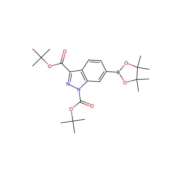 ditert-butyl 6-(4,4,5,5-tetramethyl-1,3,2-dioxaborolan-2-yl)indazole-1,3-dicarboxylate - ≥97% CAS No(2756235-94-4) by Aladdin Scientific