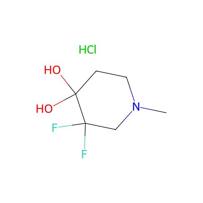 3,3-difluoro-1-methyl-piperidine-4,4-diol;hydrochloride - ≥97% CAS No(2809100-76-1) by Aladdin Scientific