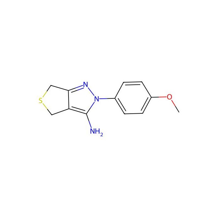 2-(4-methoxyphenyl)-4,6-dihydrothieno[3,4-c]pyrazol-3-amine - ≥97% CAS No(214542-49-1) by Aladdin Scientific