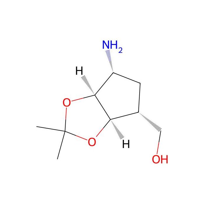 [(3aR,4R,6R,6aS)-6-amino-2,2-dimethyl-hexahydrocyclopenta[d][1,3]dioxol-4-yl]methanol - ≥97% CAS No(132342-52-0) by Aladdin Scientific