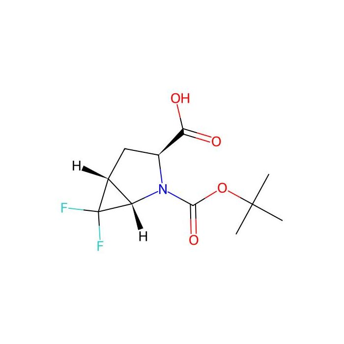 (1S,3S,5R)-2-[(tert-butoxy)carbonyl]-6,6-difluoro-2-azabicyclo[3.1.0]hexane-3-carboxylic acid - ≥97% CAS No(1400990-36-4) by Aladdin Scientific