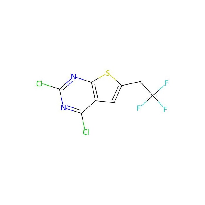 2,4-dichloro-6-(2,2,2-trifluoroethyl)thieno[2,3-d]pyrimidine - ≥97% CAS No(2055107-43-0) by Aladdin Scientific