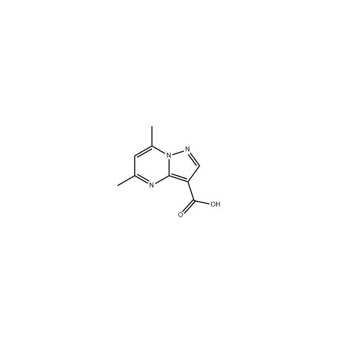 5,7-Dimethylpyrazolo[1,5-a]pyrimidine-3-carboxylic Acid - ≥98% CAS No(90349-23-8) by Aladdin Scientific