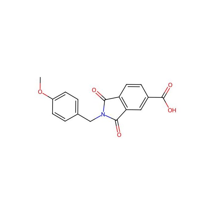 2-(4-Methoxybenzyl)-1，3-dioxoisoindoline-5-carboxylic acid - ≥97% CAS No(351996-94-6) by Aladdin Scientific