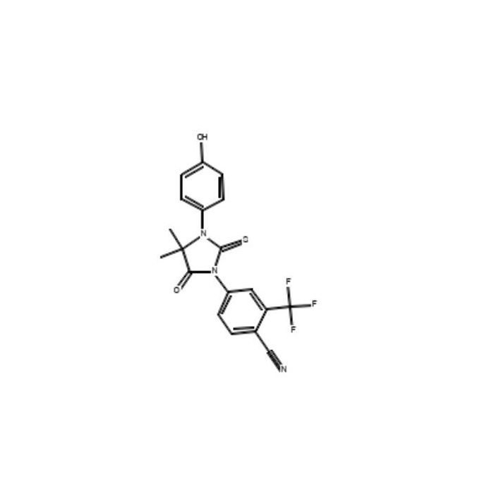 4-(3-(4-Hydroxyphenyl)-4，4-dimethyl-5-oxo-2-thioxoimidazolidin-1-yl)-2-(trifluoromethyl)benzonitrile - ≥98% CAS No(915086-32-7) by Aladdin Scientific
