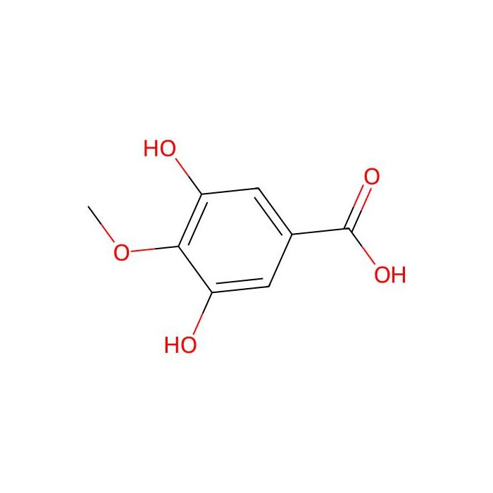 3，5-Dihydroxy-4-methoxybenzoic Acid - analytical standard, ≥95%(HPLC) CAS No(4319-02-2) by Aladdin Scientific