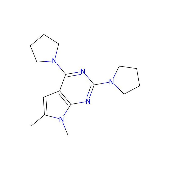 6，7-dimethyl-2，4-di(pyrrolidin-1-yl)-7H-pyrrolo[2，3-d]pyrimidine - ≥95% CAS No(157013-32-6) by Aladdin Scientific