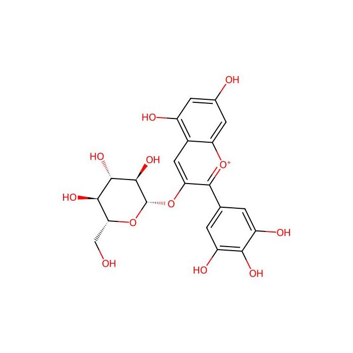 Delphinidin 3-O-glucoside - analytical standard, ≥98% CAS No(50986-17-9) by Aladdin Scientific