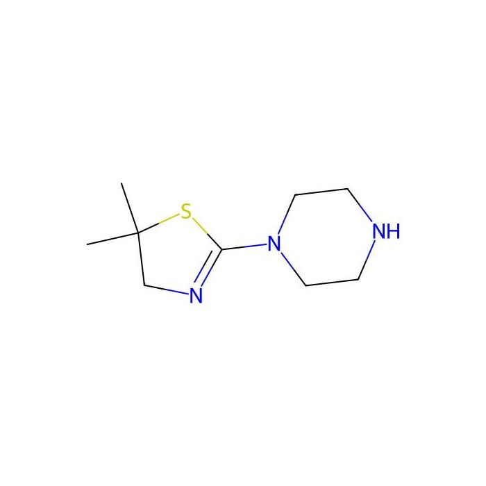 5，5-Dimethyl-2-(piperazin-1-yl)-4，5-dihydrothiazole - ≥90% CAS No(303798-21-2) by Aladdin Scientific