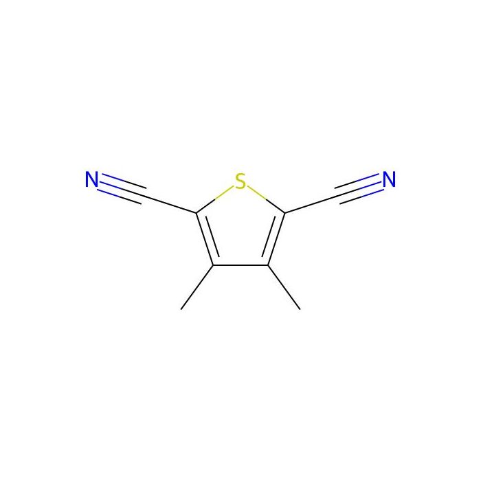 3，4-Dimethylthiophene-2，5-dicarbonitrile - ≥98% CAS No(155632-41-0) by Aladdin Scientific