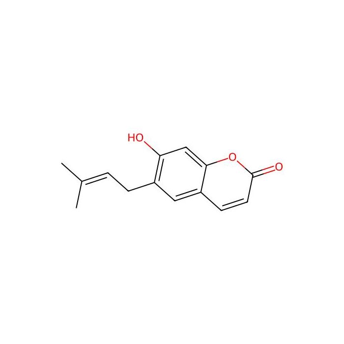 7-demethylsuberosin - analytical standard, ≥98%, Originating from Korean Angelica sinensis and Dai medicine Sanya Ku CAS No(21422-04-8) by Aladdin Scientific