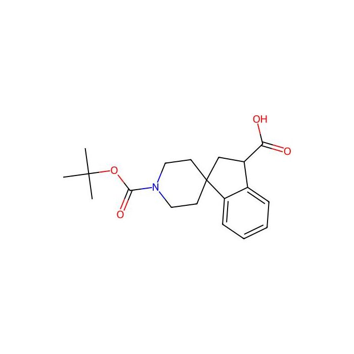 1'-(tert-Butoxycarbonyl)-2，3-dihydrospiro-[indene-1，4'-piperidine]-3-carboxylic acid - ≥97% CAS No(185526-32-3) by Aladdin Scientific