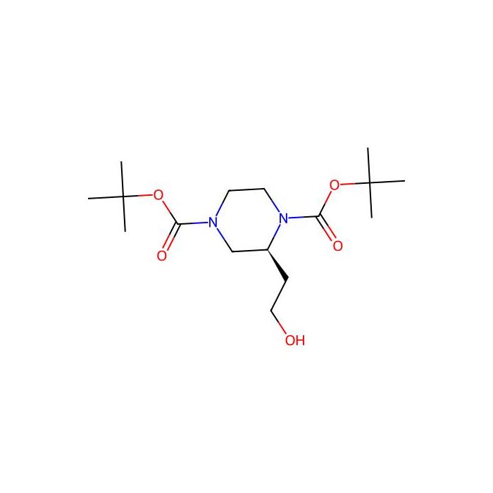 (S)-di-tert-Butyl 2-(2-hydroxyethyl)piperazine-1，4-dicarboxylate - ≥95% CAS No(660862-48-6) by Aladdin Scientific