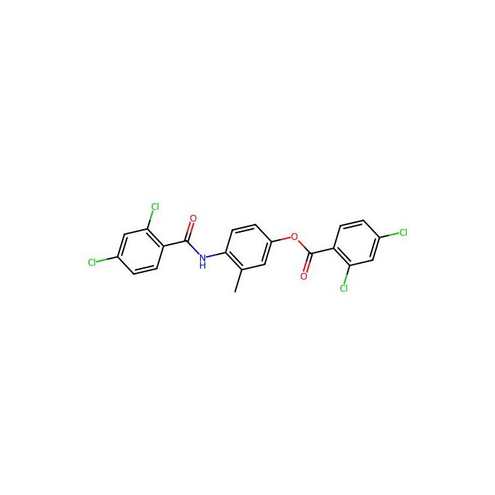 2，4-Dichloro-N-[4-(2，4-dichlorobenzoyloxy)-2-methylphenyl]benzamide - ≥95% CAS No(1363166-08-8) by Aladdin Scientific