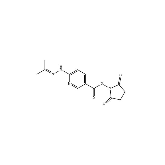 2,5-Dioxopyrrolidin-1-yl 6-(2-(propan-2-ylidene)hydrazinyl)nicotinate - ≥97% CAS No(362522-50-7) by Aladdin Scientific
