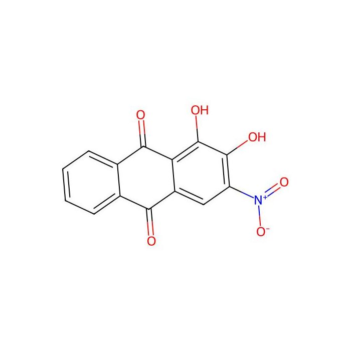 1，2-Dihydroxy-3-nitroanthraquinone - ≥98% CAS No(568-93-4) by Aladdin Scientific