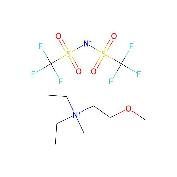 Diethylmethyl(2-methoxyethyl)ammonium bis(trifluoromethylsulfonyl)imide - electrochemical grade, ≥98.5% CAS No(464927-84-2) by Aladdin Scientific
