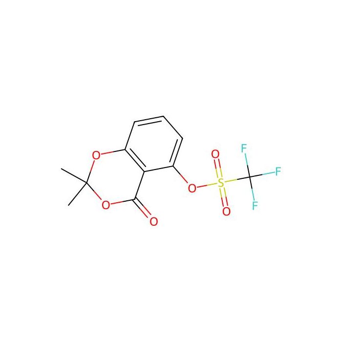 2，2-Dimethyl-4-oxobenzo[1，3]dioxin-5-yl triflate - ≥95% CAS No(164014-40-8) by Aladdin Scientific