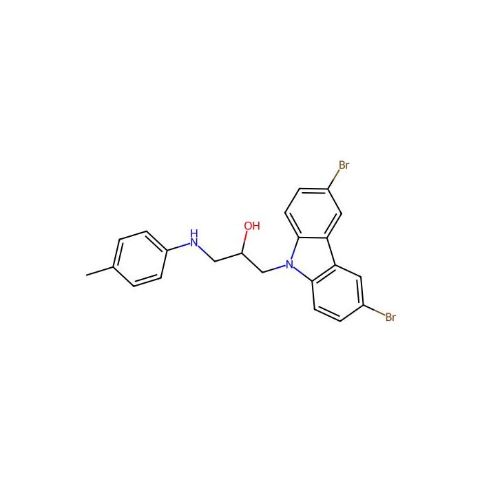 1-(3,6-dibromo-9H-carbazol-9-yl)-3-[(4-methylphenyl)amino]propan-2-ol -  CAS No(331235-97-3) by Aladdin Scientific