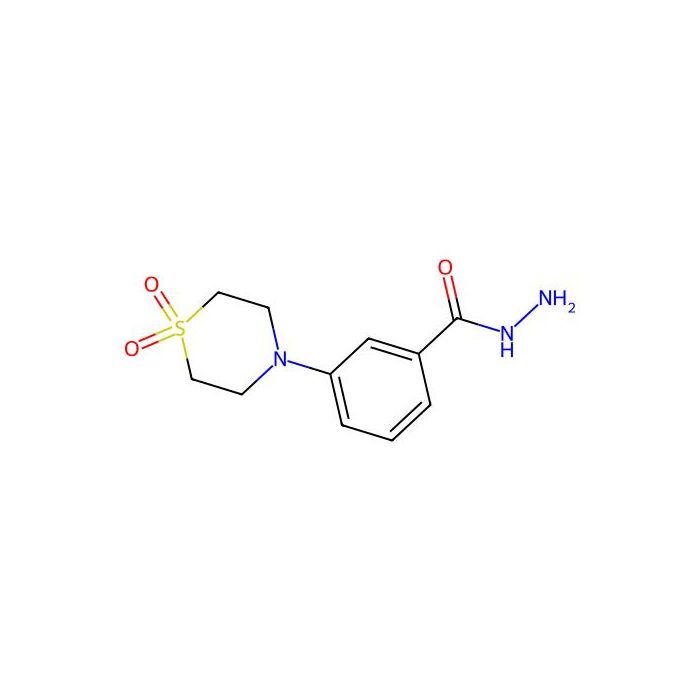 3-(1,1-Dioxo-1lambda~6~,4-thiazinan-4-yl)benzenecarbohydrazide - ≥90% CAS No(923224-97-9) by Aladdin Scientific
