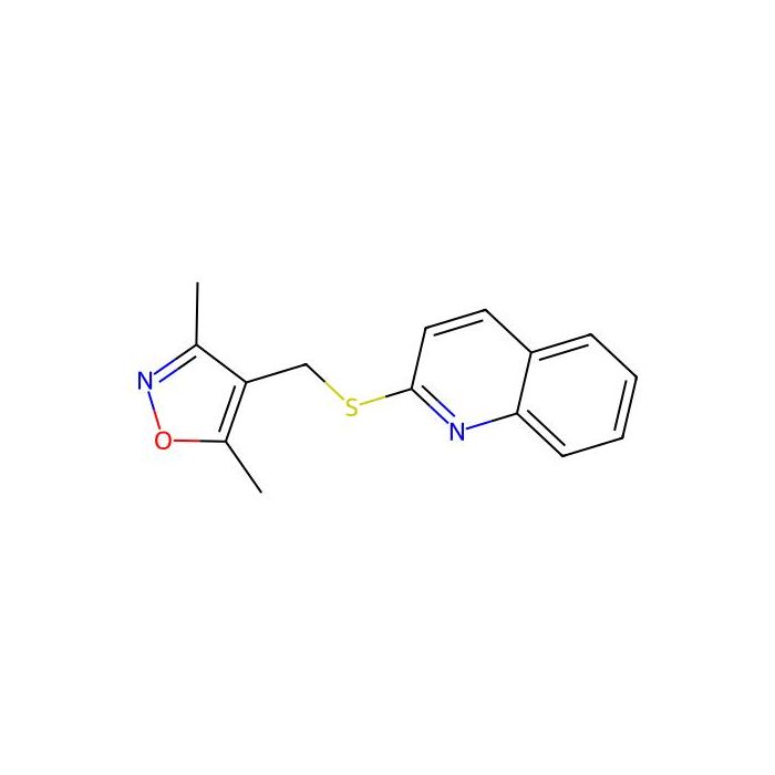 3,5-Dimethyl-4-((quinolin-2-ylthio)methyl)isoxazole -  CAS No(671198-74-6) by Aladdin Scientific
