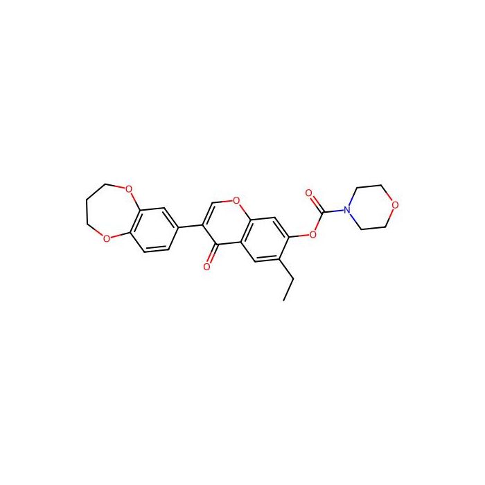 3-(3,4-dihydro-2H-1,5-benzodioxepin-7-yl)-6-ethyl-4-oxo-4H-chromen-7-yl4-morpholinecarboxylate -  CAS No(637746-90-8) by Aladdin Scientific