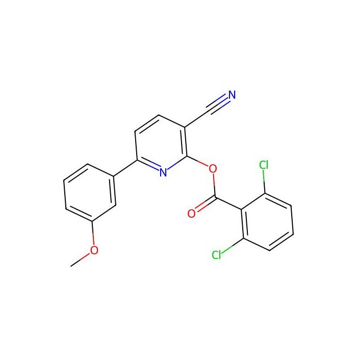 2,6-Dichlorobenzoic acid [3-cyano-6-(3-methoxyphenyl)-2-pyridinyl] ester - ≥90% CAS No(303152-22-9) by Aladdin Scientific