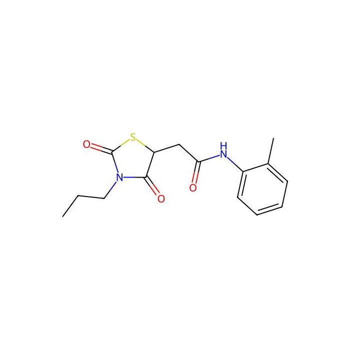 2-(2,4-Dioxo-3-propyl-thiazolidin-5-yl)-N-o-tolyl-acetamide -  CAS No(497082-34-5) by Aladdin Scientific