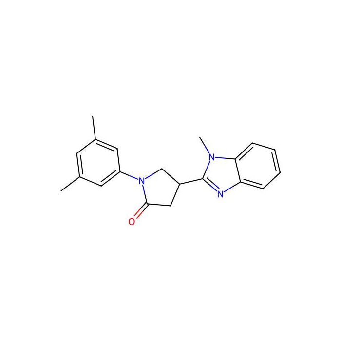 1-(3,5-Dimethylphenyl)-4-(1-methylbenzimidazol-2-yl)pyrrolidin-2-one -  CAS No(847396-70-7) by Aladdin Scientific