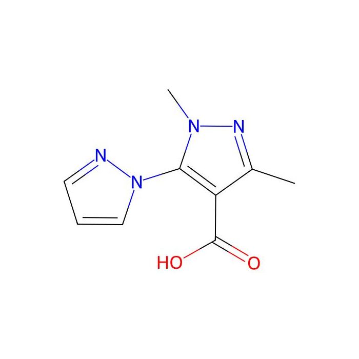 1,3-dimethyl-5-(1H-pyrazol-1-yl)-1H-pyrazole-4-carboxylic acid - ≥95% CAS No(1152565-59-7) by Aladdin Scientific