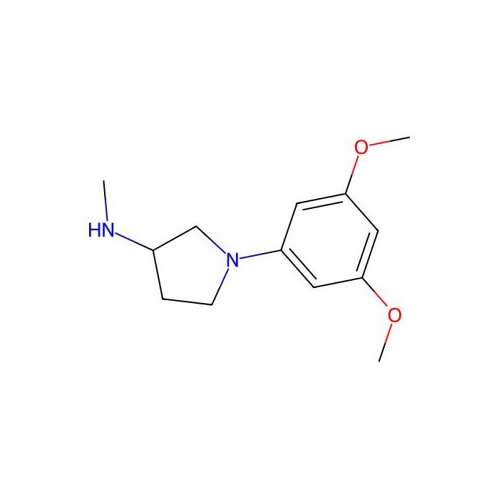 1-(3,5-dimethoxyphenyl)-N-methylpyrrolidin-3-amine - ≥98% CAS No(1096807-10-1) by Aladdin Scientific
