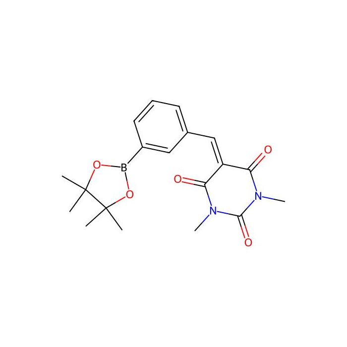1,3-Dimethyl-5-(3-(4,4,5,5-tetramethyl-(1,3,2)dioxaborolan-2-yl)-benzylidene)-pyrimidine-2,4,6-trione -  CAS No(2027543-16-2) by Aladdin Scientific