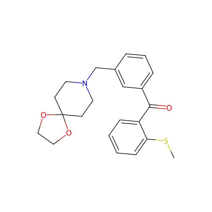 3'-[8-(1,4-Dioxa-8-azaspiro[4.5]decyl)methyl]-2-thiomethyl benzophenone - ≥95% CAS No(898761-65-4) by Aladdin Scientific