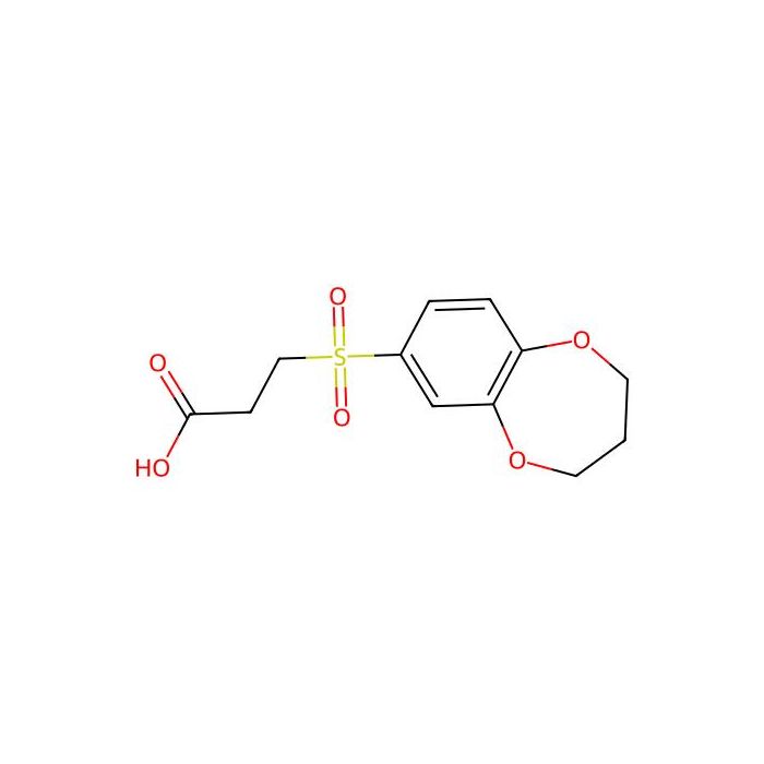 3-(3,4-dihydro-2H-1,5-benzodioxepine-7-sulfonyl)propanoic acid - ≥95% CAS No(926204-58-2) by Aladdin Scientific