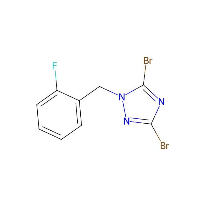 3,5-Dibromo-1-[(2-fluorophenyl)methyl]-1H-1,2,4-triazole - ≥97% CAS No(1240579-91-2) by Aladdin Scientific
