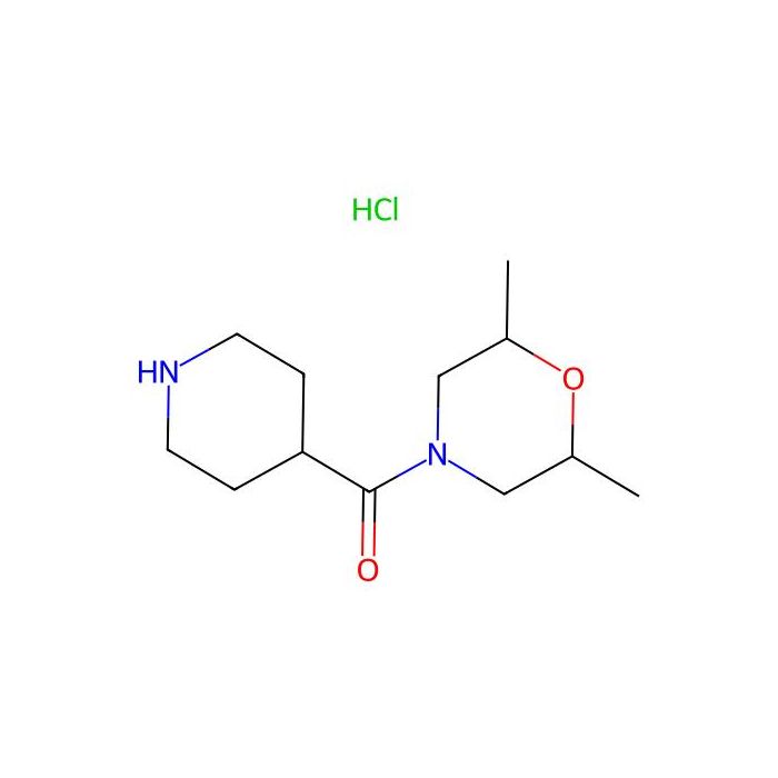 2,6-Dimethyl-4-(piperidine-4-carbonyl)morpholine hydrochloride - ≥95% CAS No(1170380-46-7) by Aladdin Scientific