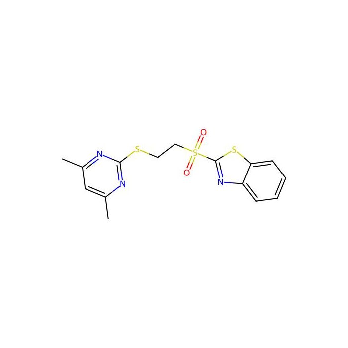 2-((2-((4,6-Dimethylpyrimidin-2-yl)thio)ethyl)sulfonyl)benzo[d]thiazole -  CAS No(371119-16-3) by Aladdin Scientific