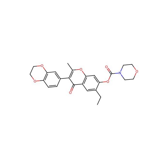 3-(2,3-dihydro-1,4-benzodioxin-6-yl)-6-ethyl-2-methyl-4-oxo-4H-chromen-7-yl4-morpholinecarboxylate -  CAS No(637747-08-1) by Aladdin Scientific