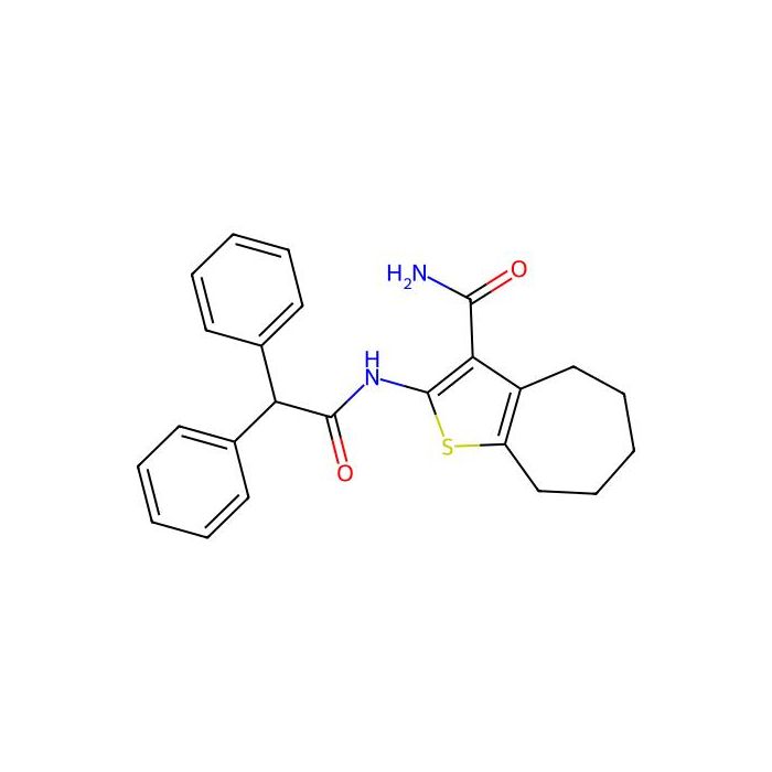 2-[(diphenylacetyl)amino]-5,6,7,8-tetrahydro-4H-cyclohepta[b]thiophene-3-carboxamide -  CAS No(353470-24-3) by Aladdin Scientific